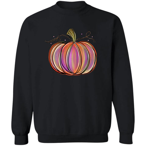 Pumpkin Deco Crewneck Pullover Sweatshirt