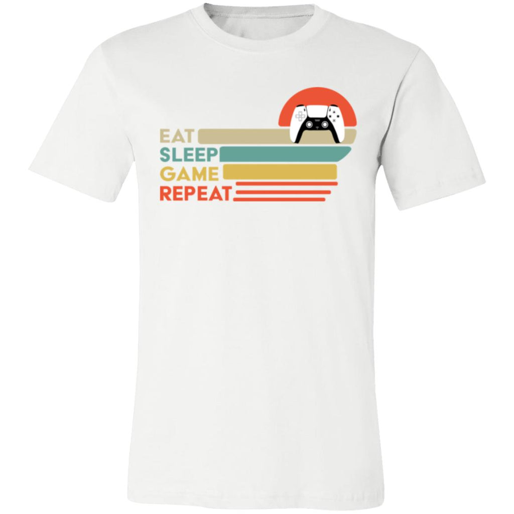 Eat Sleep Game Repeat Short-Sleeve T-Shirt