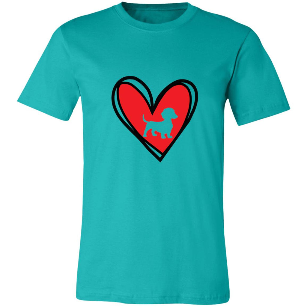 Daschund Love Short-Sleeve T-Shirt
