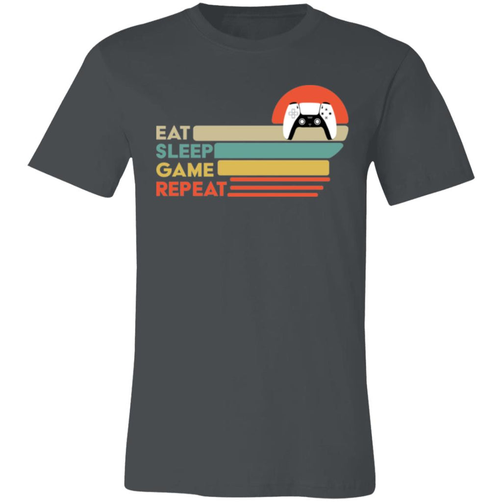 Eat Sleep Game Repeat Short-Sleeve T-Shirt