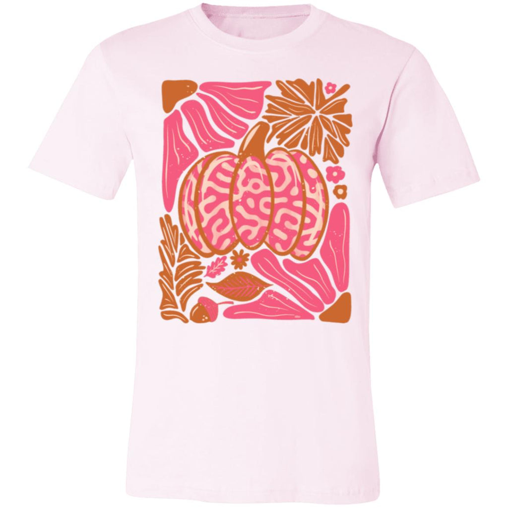 Pink Pumpkin Deco Short-Sleeve T-Shirt