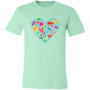 Ocean Heart Short-Sleeve T-Shirt