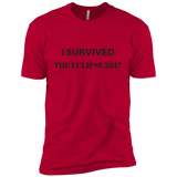 I Survived The Eclipse - Next Level Premium Short Sleeve T-Shirt
